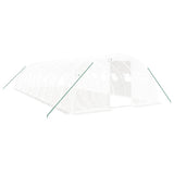 Greenhouse with Steel Frame White 40 m 10x4x2 m 3188075