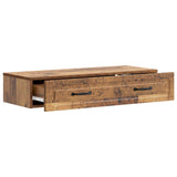 Wall-Mounted Side Table Old Wood 87.5 x 34.5 x 17 cm 899353