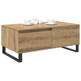Coffee Table Artisan Oak 90 x 50 x 36.5 cm Engineered Wood 881679