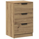 Bedside Cabinet Artisan Oak 40x36x65 cm Engineered Wood 856934