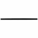 Self-adhesive Door Brush Seals 12 pcs Silver 100 cm 42019482