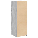 Highboard Grey Sonoma 40x42.5x124 cm Engineered Wood 846164
