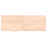 Table Top 140x50x cm Untreated Solid Wood Oak 3156316