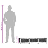 310399 Raised Bed 120x40x23 cm Polypropylene