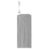 4 Piece Dressing Table Set Grey Sonoma Engineered Wood 3276530