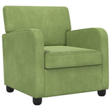 Armchair Light Green Velvet 42043415