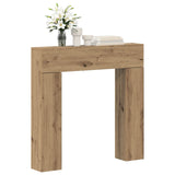 Fireplace Surround Artisan Oak 102 x 18 x 100.5 cm 8006605