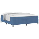 Bed Frame Blue 180 x 200 cm Corduroy fabric 42006985