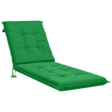 Sunlounger Cushion GEMERT 100% Polyester Green 190 x 60 x 9 cm 947389