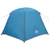 Backpacking Tent Blue 2-Person 185T Polyester with PU Coating 42017410