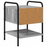 Bedside Cabinet Grey Sonoma 35 x 36.5 x 47 cm Engineered Wood 8007665