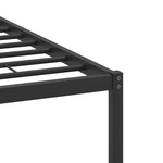Bed Frame without Mattress Brown Oak 140x190 cm Engineered Wood 4106841