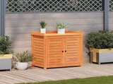 Potting Table with Shelves Brown 82.5x50x86.5 cm Solid Wood Pine 844635