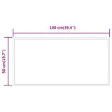 LED Bathroom Mirror 100x50 cm 151773