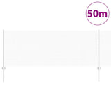 Fence and Post Silver 0.8 x 50 m Steel 3336393