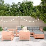 ZNTS 7 Piece Garden Sofa Set Solid Wood Douglas Fir 3250538