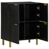 Sideboard Black 60x33x75 cm Engineered Wood 4017674