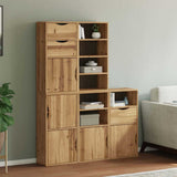 Side Cabinets 5 pcs "ODDA" 40x24x79 cm Solid Wood Pine 3365364