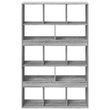 Room Divider Grey Sonoma 100x33x156.5 cm Engineered Wood 3309533