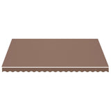 Replacement Fabric for Awning Brown 4.5x3.5 m 311980