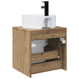 Wall-mounted Sink Vanity Artisan Oak 49 x 44.5 x 65 cm 890601