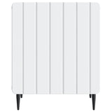 Bedside Cabinet White 43 x 34.5 x 52 cm Engineered Wood 894335