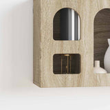 Hanging Cabinet Sonoma Oak 60 x 20 x 40 cm Engineered Wood 891376