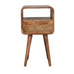 Mini Oakish Curve Open Bedside IN3314