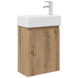 Bathroom Vanity Unit with Tap Artisan Oak 45.5 x 25.5 x 84 cm 889500