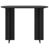Console Table Black Oak 100 x 39.5 x 75 cm Engineered Wood 8001150