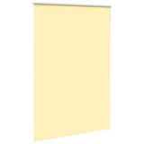 Roller Blind Blackout Yellow 150x230 cm Fabric Width 146.6 cm Polyester 4012126