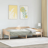 Bed Frame without Mattress 90x190 cm Single Solid Wood Pine 850917