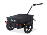 Cargo Trailer Bike Stroller Garden Trolley W/Carrier Utility Luggage & Wheels Black T3398P349474