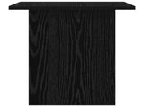 Bedside Table 2 pcs Black Oak 41 x 40 x 45 cm Engineered Wood 8000439