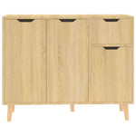 ZNTS Sideboard Sonoma Oak 90x30x72 cm Engineered Wood 326816