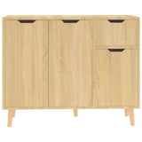 ZNTS Sideboard Sonoma Oak 90x30x72 cm Engineered Wood 326816