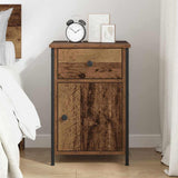 Bedside Cabinet Old Wood 40 x 42 x 60 cm Engineered Wood 875780