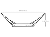 Foldable Hammock, Portable Hammock with Metal Frame, 2 in 1 Hammock Net, Hammock Chair T3398P328381