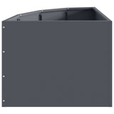 Corner Planter Anthracite 45 x 45 x 35 cm Steel 883649