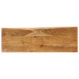 Bench with Live Edge 105 cm Solid Wood Acacia 372757