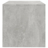TV Cabinet Concrete Grey 100x40x40 cm Engineered Wood 800049