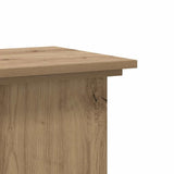 Plant Stand Artisan Oak 33x33x100 cm Engineered Wood 852986