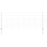 Wild Fence with Posts 25 x 0.8 m 3337117