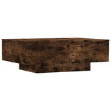 Coffee Table Smoked Oak 90x60x31 cm Engineered Wood 815195