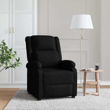 Recliner Chair Black Fabric 342421