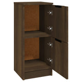 Sideboard Brown Oak 30x30x70 cm Engineered Wood 817022