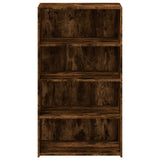 Highboard Smoked Oak 70x41x124 cm Engineered Wood 846408