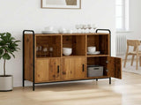 Sideboard Old Wood 97 x 33 x 81 cm Engineered Wood 8013864