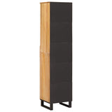 Bathroom Cabinet Brown 38 x 33 x 160 cm Solid Mango Wood 4018066