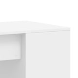 Desk White 102x50x75 cm Engineered Wood 840541